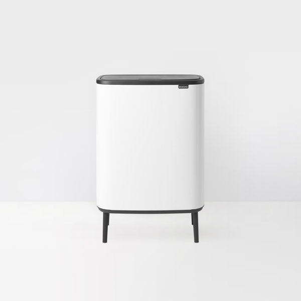 Brabantia Bo 60L Steel Touch Top Rubbish & Recycling